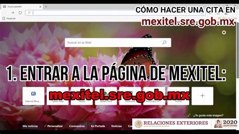 mexitel portal|COMO SACAR UNA CITA EN MEXITEL